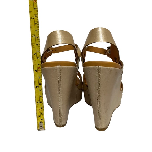 Kork-Ease Bette Leather Platform Wedge Sandal 8 - Picture 12 of 13